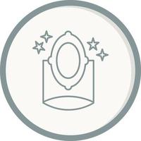 Magic mirror Vector Icon