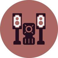 Sound system Vector Icon
