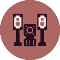 Sound system Vector Icon