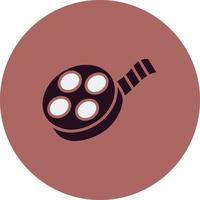 Film reel Vector Icon