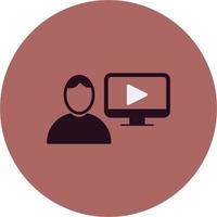 Blogger Vector Icon