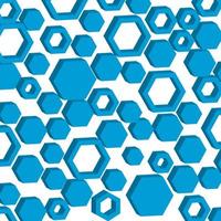 hexagon abstract background vector