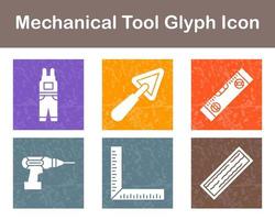 Mechanical Tool Vector Icon Set