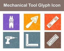 Mechanical Tool Vector Icon Set