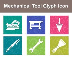 Mechanical Tool Vector Icon Set