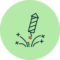 Fire work Vector Icon