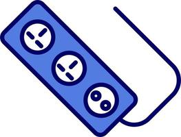 Power strip Vector Icon