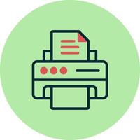 Printer Vector Icon