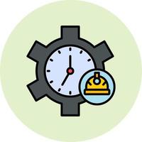 icono de vector de reloj