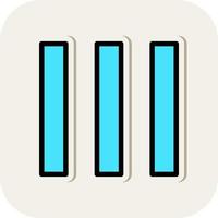 Vertical Vector Icon Design