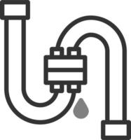 Leaking water Vector Icon