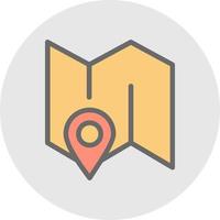 Map Vector Icon Design