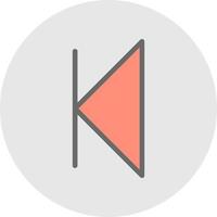 Skip Vector Icon Design