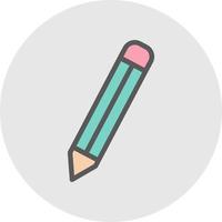 Pencil Alt Vector Icon Design