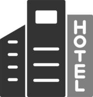 icono de vector de hotel