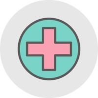 Plus Circle Vector Icon Design