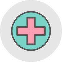 Plus Circle Vector Icon Design