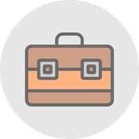 Briefcase Vector Icon Design