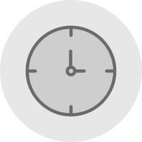 diseño de icono de vector de reloj