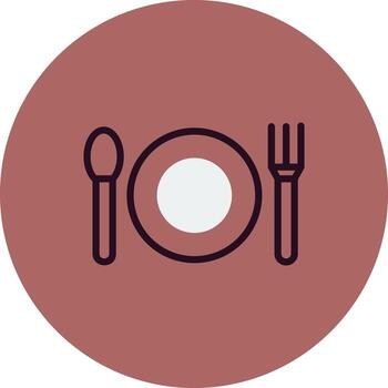 icono de vector de restaurante