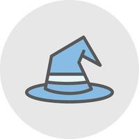 Hat Wizard Vector Icon Design