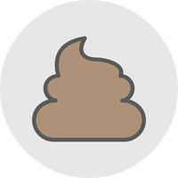 Poo Vector Icon Design