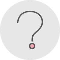 Question Vector Icon Design