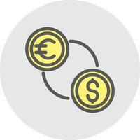 Exchange Alt Vector Icon Design