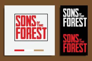 sons of the forest vector