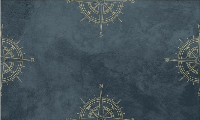 blue grunge compass background