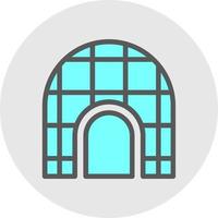 Igloo Vector Icon Design
