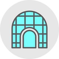 Igloo Vector Icon Design