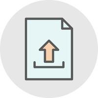 File Upload Vector Icon Design