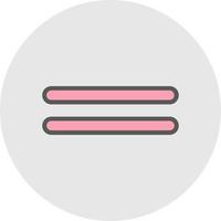 Grip Lines Vector Icon Design