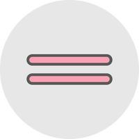 Grip Lines Vector Icon Design