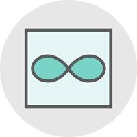 Infinity Vector Icon Design