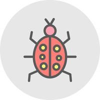 Bug Vector Icon Design