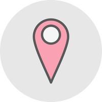 Map Marker Vector Icon Design