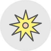 Bahai Vector Icon Design