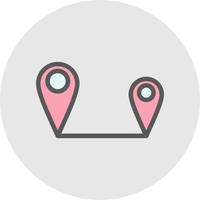 Map Marker Alt Vector Icon Design