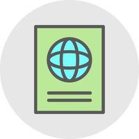 Passport Vector Icon Design