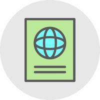 Passport Vector Icon Design