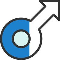 Mars Vector Icon Design