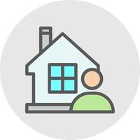 House User Vector Icon Design