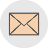 Envelope Square Vector Icon Design