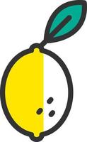 Lemon Vector Icon Design