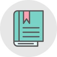 Book Vector Icon Design