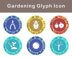 Gardening Vector Icon Set