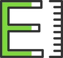 Font Vector Icon Design