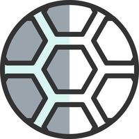 Football Ball Vector Icon Design
